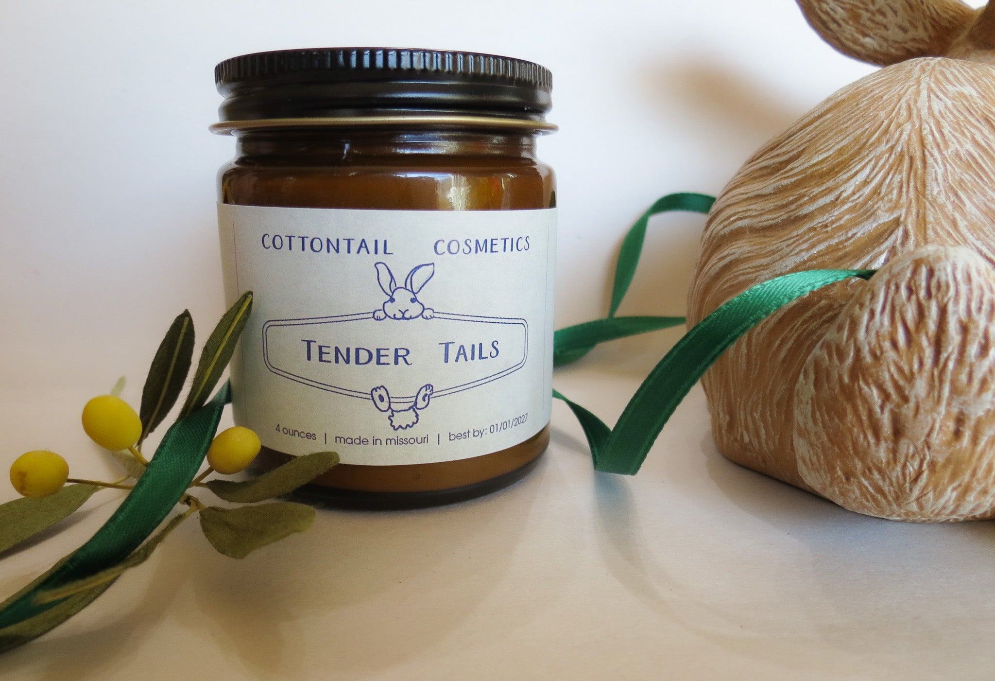 Tender Tails Diaper Cream: Vegan Blend